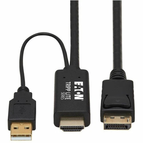 P56701M - Tripp Lite 3.3ft HDMI to DisplayPort 1.2 Active Adapter Cable