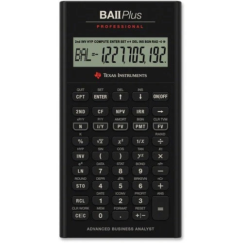 474700 - Texas Instruments BA-II Plus Calculator