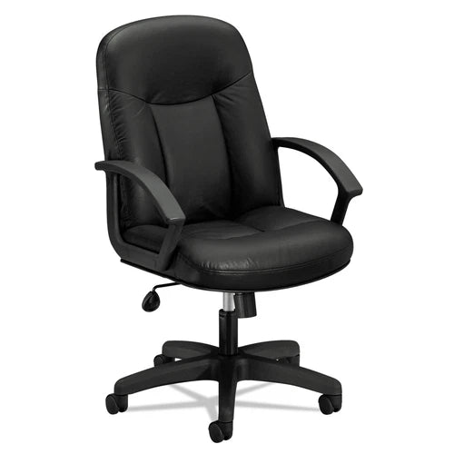HVL601SB11 - HON Company HVL601 Series Executive High-Back Leather Chair cap.