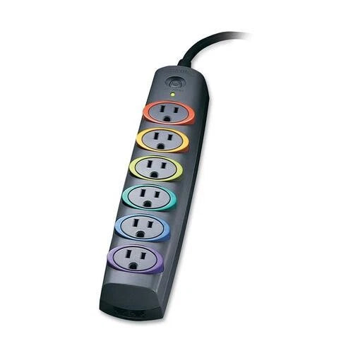 62146B - Kensington SmartSocket 6-Out Basic Surge Protector