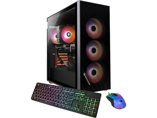 SCA7N4603 - iBUYPOWER Scale Orange Gaming PC Desktop