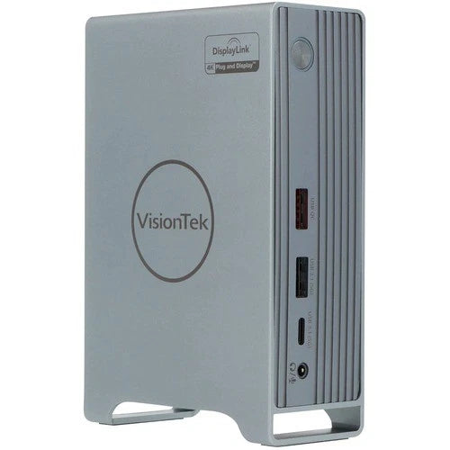 901499 - VisionTek VT7100 Triple Display 4K USB-C Docking Station 100W Power Delivery