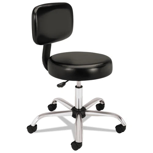 HMTS11EA11 - HON Company Adjustable Lab Stool Back 22" Height cap. Steel Base