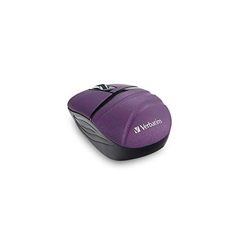 70707 - Verbatim Wireless Mini Travel Mouse Commuter Series Purple