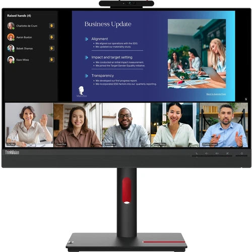 63D8MAR3US - Lenovo ThinkVision T24v-30 23.8" Webcam Full HD LCD Monitor