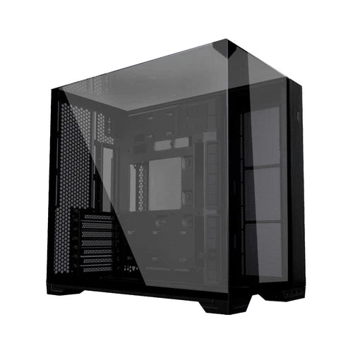 O11VPX - Lian Li O11Vision Compact Black Steel Tempered Glass ATX Mid Tower Computer