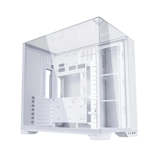 O11VPW - Lian Li O11Vision Compact White Steel Tempered Glass ATX Mid Tower Computer