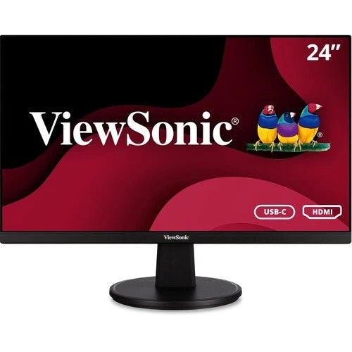 VA2447-MHU - ViewSonic 24" Full HD 1080p USB C Monitor