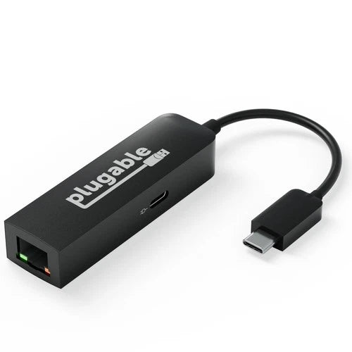 USBC-E2500PD - Plugable USB C to Ethernet Adapter 2.5GB