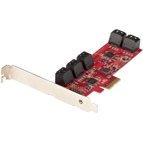 10P6GPCIESATACARD - StarTech SATA PCIe Card 10 Port PCIe SATA Expansion Card