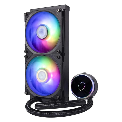 MLYD24MA23PZR1 - Cooler Master MasterLiquid PL240 FLUX Close-Loop AIO CPU Liquid Cooler Gen2 ARG