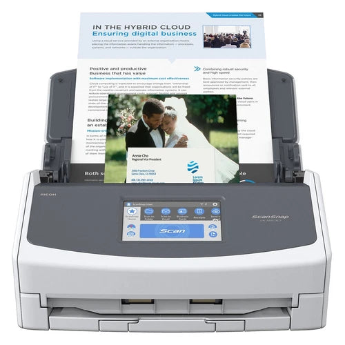 PA03770B615R - Fujitsu ScanSnap iX1600 Large Format ADF Scanner 600 dpi Optical