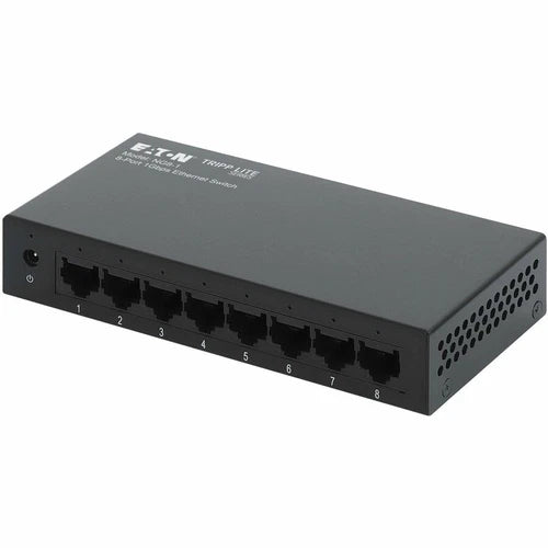 NG81 - Eaton 8-Port 10/100/1000 Mbps Desktop Gigabit Ethernet Unmanaged Switch