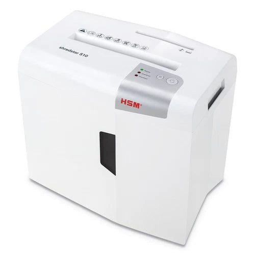 1042123 - HSM shredstar S10 Strip-Cut Shredder 10 Manual Sheet