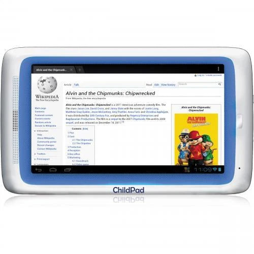 502170 - Archos Arnova 7 WVGA ChildPad Tablet 1GB RAM PC ARM Cortex A8 Android 4.0