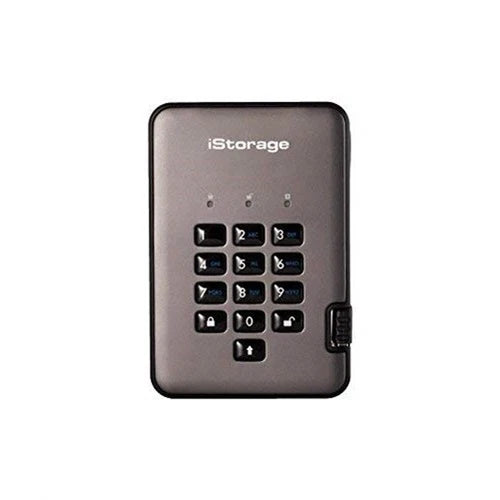 ISDAP2256SSD1000CX - iStorage diskAshur PRO2 1TB USB 3.1 Encrypted Solid-State Drive