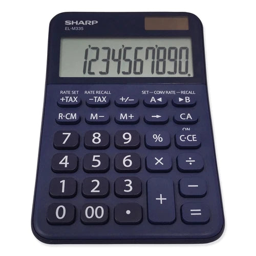 ELM335BBL - Sharp Desktop Calculator 10-Digit LCD