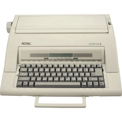 69147T - Royal Portable Electronic Typewriter Memory an Display