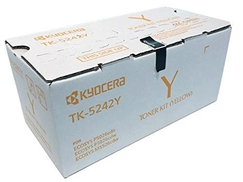TK-5242Y - Kyocera Laser Toner Cartridge Yellow
