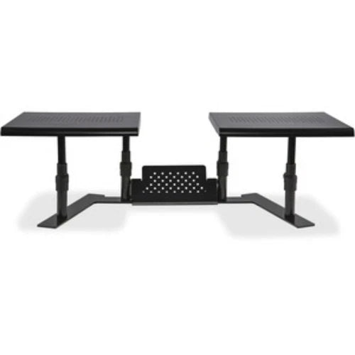 31883 - Allsop Metal Art ErgoTwin Height Adjustable Dual Monitor Stand