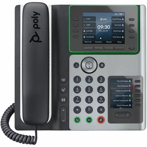 89B54AA#ABA - HP Poly Edge E400 IP Phone Corded Corded Desktop TAA Compliant