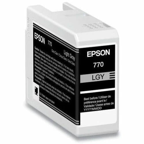 T770920 - Epson UltrachromePRO10 LGry 25ML IC
