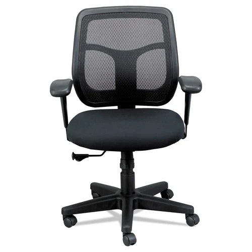 MT9400BK - Raynor Apollo Mid-Back Mesh Chair 18.1" to 21.7" Seat Height