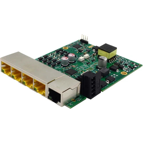 SW-125 - Brainboxes Embedded Industrial 5-Port PoE+ 10/100 Ethernet Switch