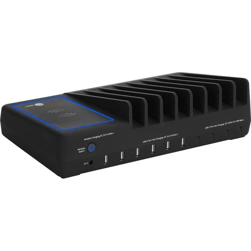 ACPW1R11S1 - SIIG 10-Port USB-A/C & Wireless Charging Station 150W