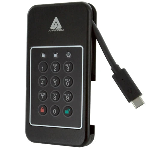 ANVX-2TB - Apricorn Aegis NVX 2TB Portable Rugged Solid State Drive