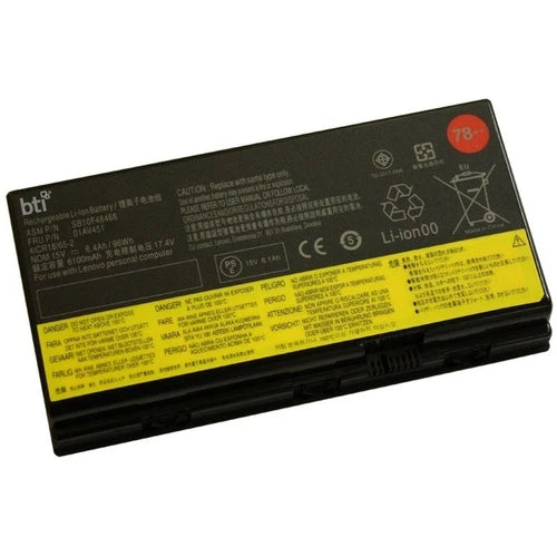 4X50K14092-BTI - BTI 9-Cell 6400mAh Li-Ion Battery