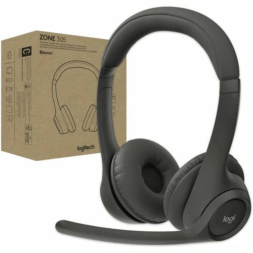 981-001452 - Logitech Zone 305 Wireless Noise Canceling Bluetooth Headset