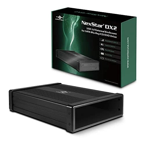 NST-540S3-BK - Vantec 263032 Rd Nexstardx2 USB3.0 Enclosure F SATA Blu-ray CD DVD