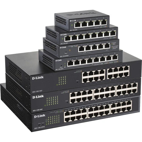 DGS-1100-05PDV2 - D-Link Ethernet Switch