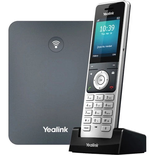 1302024 - Yealink W76P IP Phone Cordless Corded DECT Wall Mountable Desktop