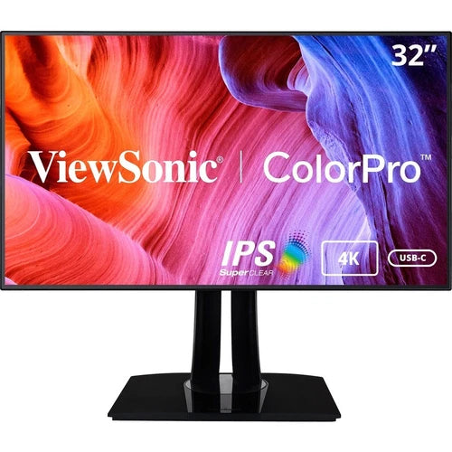 VP3268A4K - ViewSonic Viewsonic 31.5" 4K UHD 3840x2160 75Hz 5ms LED LCD IPS Monitor