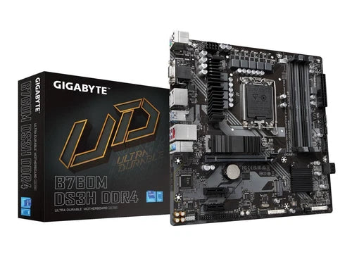 B760MDS3HDDR4 - Intel Gigabyte LGA 1700 B760 M-ATX Motherboard