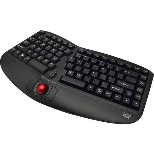 WKB3150UB - Adesso Tru-Form Media 3150 Wireless Ergo Trackball Keyboard