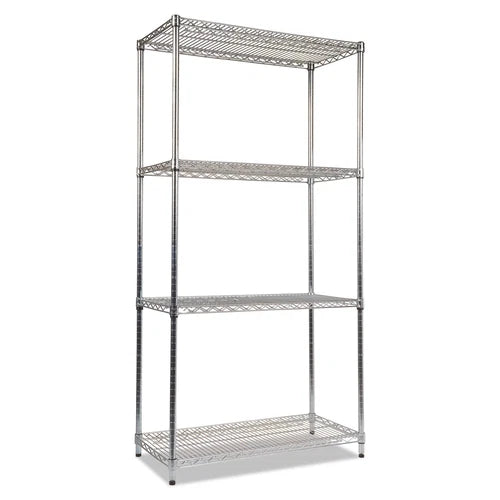 ALESW503618SR - Alera NSF Industrial 4-Shelf Wire Shelving Kit