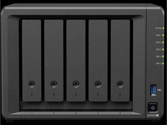 DS1525 - Synology 5-bay DiskStation Diskless