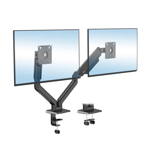 MI-8752BLK - Mount-It! Full Motion Dual Monitor Arm 17-32"