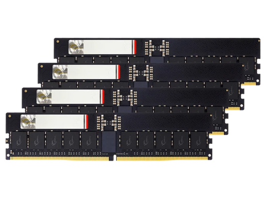 F5-6400R3239G32GQ4-G5 - G.Skill G5 Series 128GB 4 x 32GB ECC Registered DDR5 6400 PC5 51200 Server Memory
