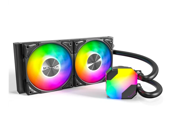 HYPERFLOWARGB240 - Montech AIO CPU Liquid Cooler Intel&AMD