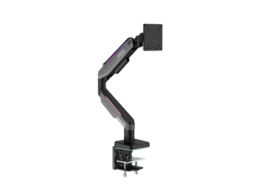 MT201R - MSI Premium RGB Single Monitor Stand Arm Supports 17-49" Screens