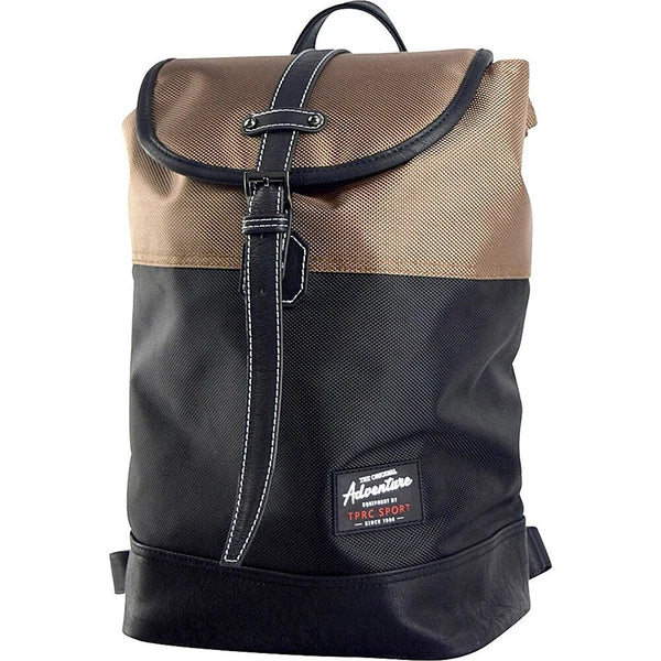 BP16714BB - Travelers Club Sport 14" Business Travel Back Day Black/Brown Laptop