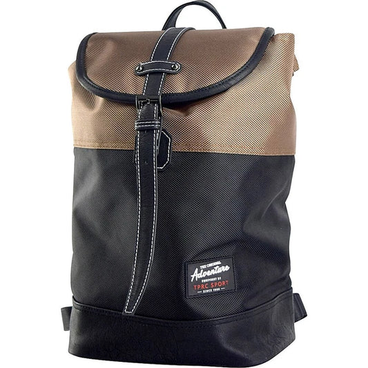 BP16714BB - Travelers Club Sport 14" Business Travel Back Day Black/Brown Laptop