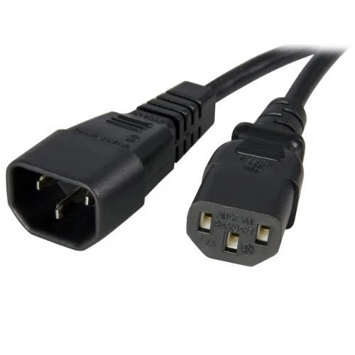 PXT100143 - StarTech 3ft 1m Heavy Duty Extension Cord