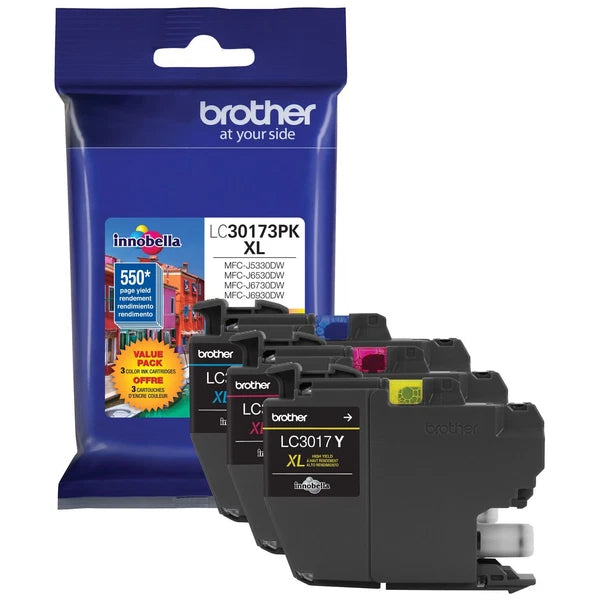 LC30173PK - Brother High Yield Inkjet Ink Cartridge Cyan