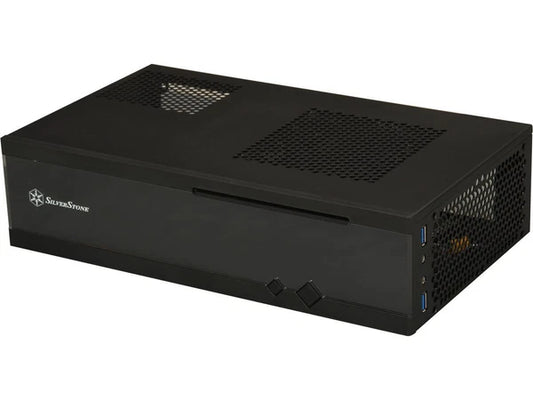 ML05B - SilverStone Milo Series Black Acrylic Front Panel 0.8mm SECC body Mini-IT