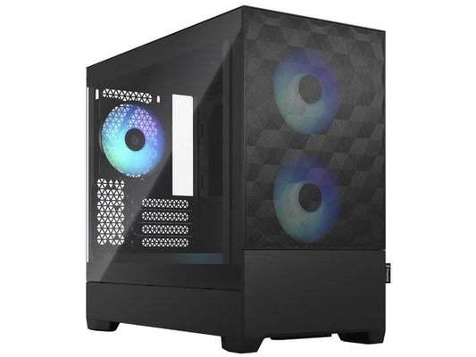 FD-C-POR1M-06 - Fractal Design Pop Mini Air RGB Black TG mATX High-Airflow Tempered Glass